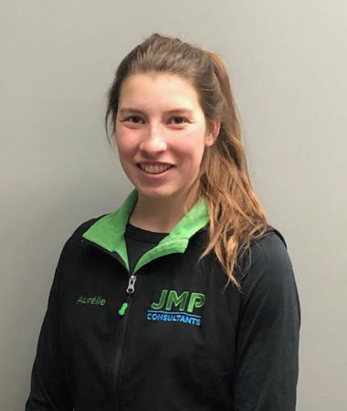 Aurélie Turcotte, Technicienne agricole